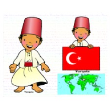 Almofadas - Missões - Criança Turquia G